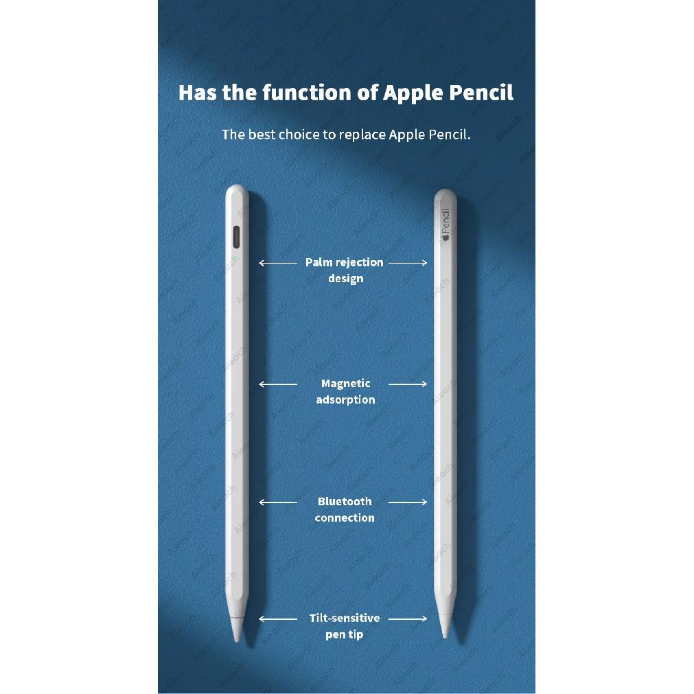 Для iPad Стилус Apple Pencil для Apple Pencil 2 1 для iPad Air 4 2021 Pro 11 12.9 2020 Air 3 10.5 2019 10.2 Mini 5 Сенсорный стилус