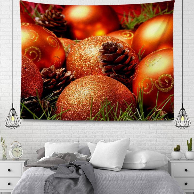 Серия подвесных тканевых гобеленов в рождественском стиле