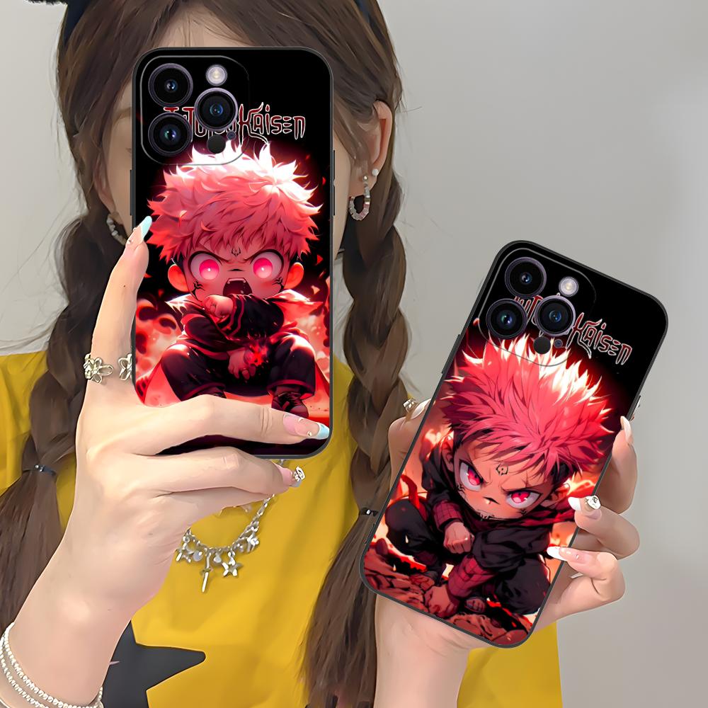 Чехол для мобильного телефона Jujutsu Kaisen Сукуна для iPhone 17 16 15 14 13 12 11 X XR XS 8 7 Air Pro Max Plus Mini Цветной чехол Красивый