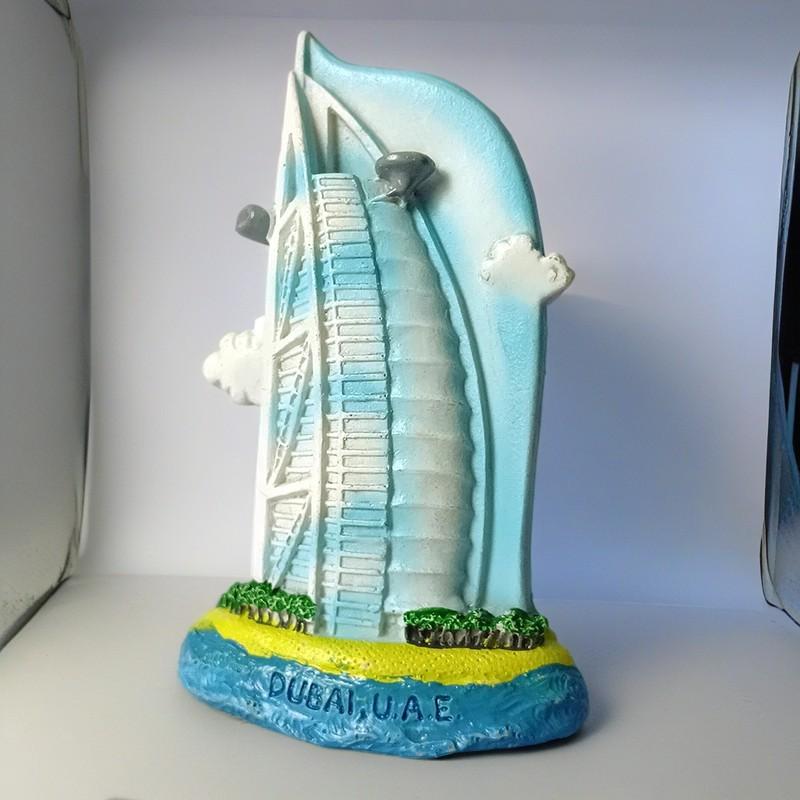 Азия Дубай магниты на холодильник 3D наклейки на холодильник туристические сувениры магнитные изделия из смолы и ручная работа 3D креативные коллекционные предметы