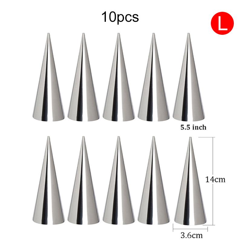 Формочки для трубочек из нержавеющей стали Кухонный десерт Прочная форма Конус Трубчатая форма Форма для выпечки Конусы Рожок Слойка TMZ