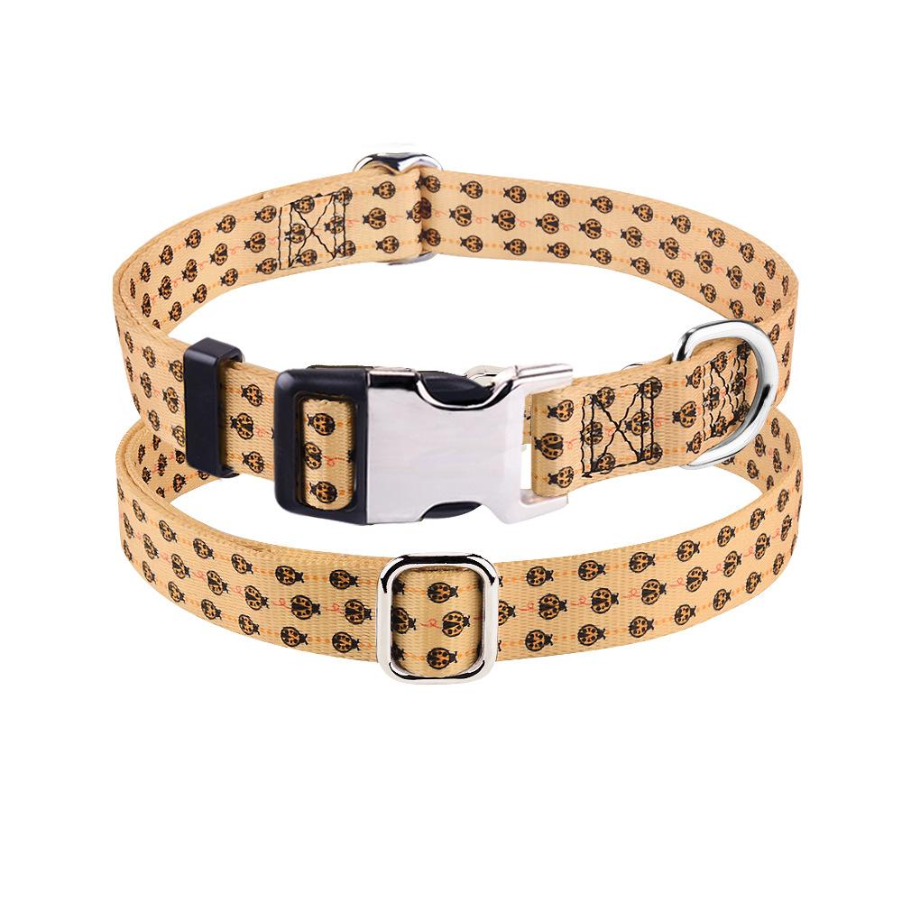 Cute and Simple Pet Collar, Cat Neck Ring, Anti-break-free Large and Medium-sized Dog Puppy Collar.