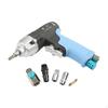 Mini Air Impact Wrench Pneumatic Tools 1/4" Drive Reversible Twin Hammer Professional Spanner
