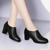 Botas Femininas Women Fashion Sweet Blue Comfort Ankle Boots Lady Classic Autumn & Winter High Heel Black Boots A9205