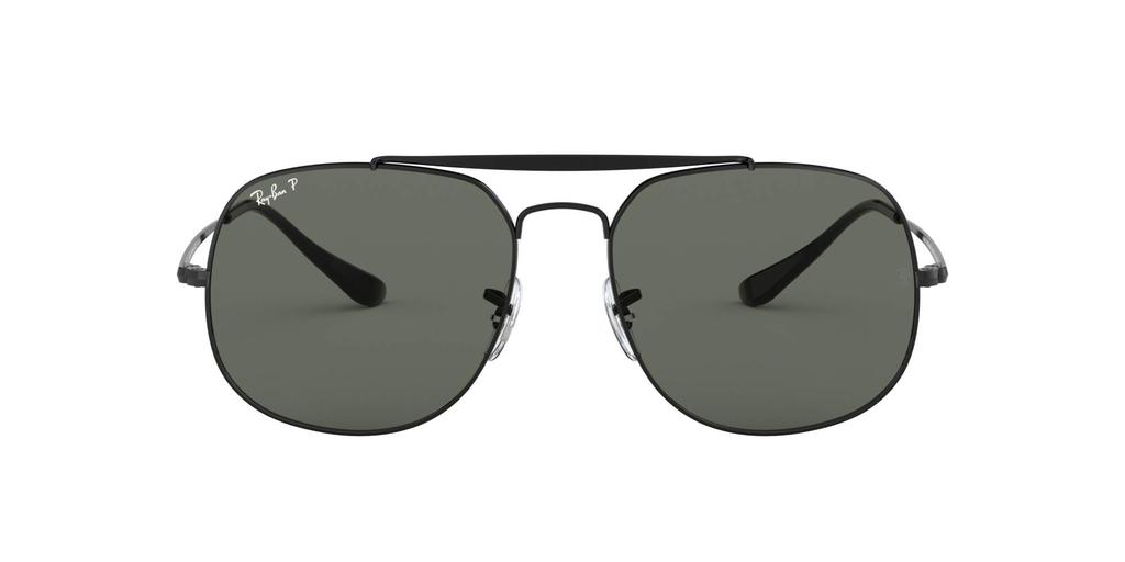 Солнцезащитные очки 0RB3561 THE GENERAL Черные 57 Ray-Ban 002/58