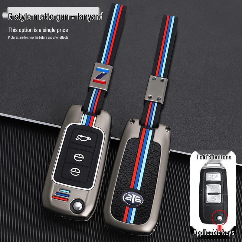FAW Senya R7/R9 B90 Key Case & Besturn B50 Protective Metal Shell for Men and Women