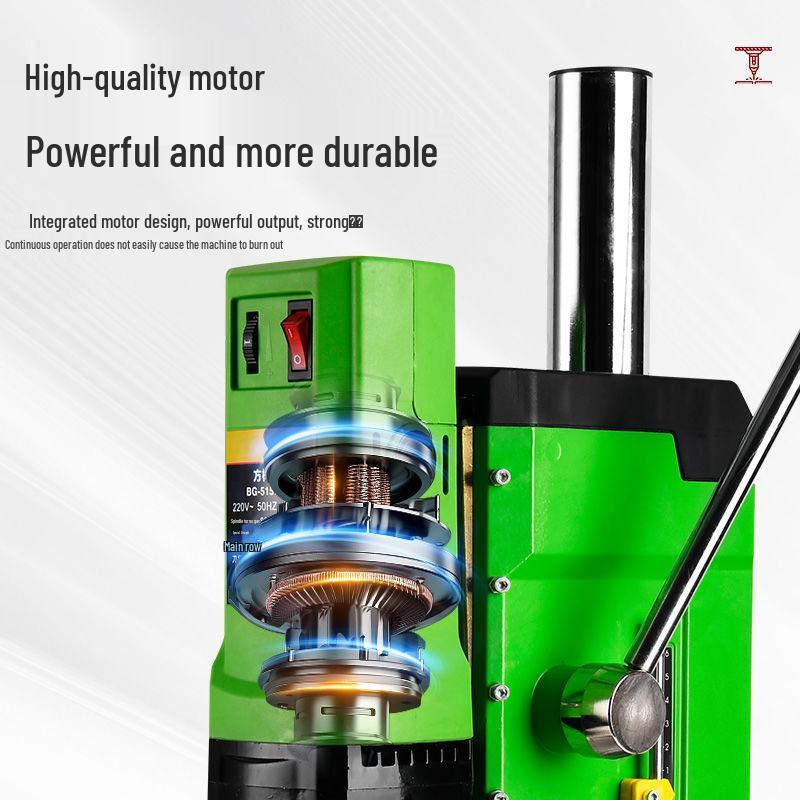Woodworking Mortiser & Tenon Machine with Square Hole Drill Bit for Solid Wood