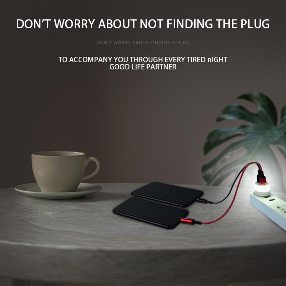 Лампа с USB-разъемом Компьютерная мобильная зарядка USB Маленькие книжные лампы Светодиодная лампа для чтения для защиты глаз Маленький круглый светильник Ночной светильник ZPG
