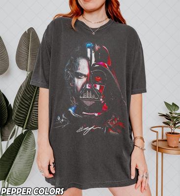Vintage Anakin Skywalker Half Face Shirt, Star Wars Darth Vader Shirts Comfort Colors Fan Tee Graphic Men's T-Shirt, Gift For Women and Man Unisex