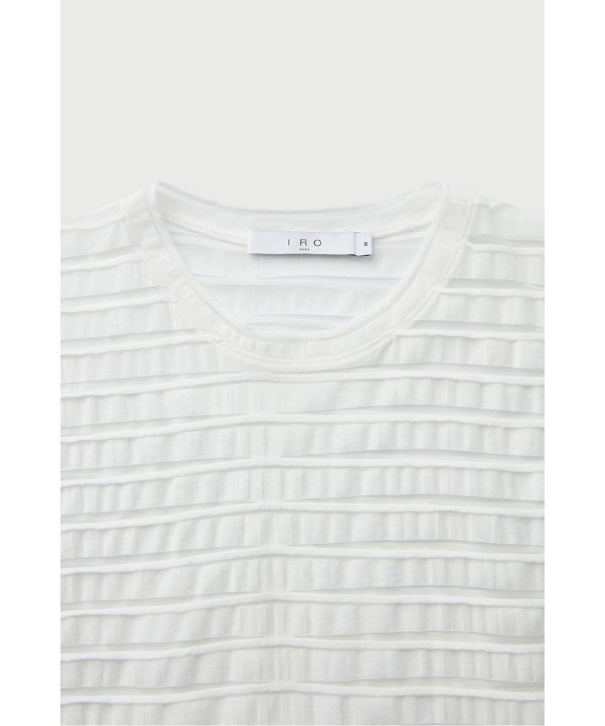 IROWOMEN Ulizia Sheer Stripe T-Shirt Iotam26108Ivs