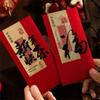 Traditional Red Envelopes Blessing Money Pocket Gift Bags Lucky Red Packets  Birthday