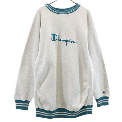 90-е годы Старая вышитая бирка сделано в США Толстовка с длинным рукавом Reverse Weave тренажер Мужская Б/У