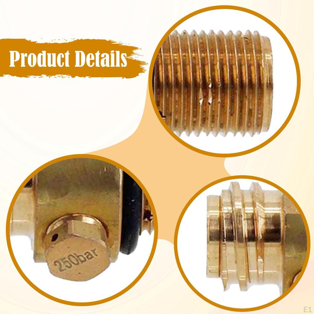 Клапан баллона с CO2 для воды, Адаптер для бутылки Легкий аксессуар Удобный M18x1.5 TR21-4 Баллон