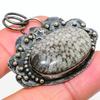 Stingrey Coral Handmade 925 Sterling Silver Jewelry Pendant 1.85" I7q29