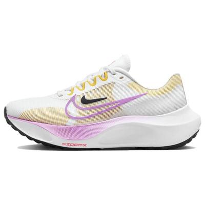 Женские кроссовки Zoom Fly 5 Белые Фуксия повседневные DM8974-100