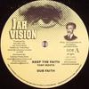 10inch Record TONY ROOTS / NAFFI I - Keep The Faith / Jah Love JVM10003 Jah Vision 2008 UK Reggae, Ska & Dub Used