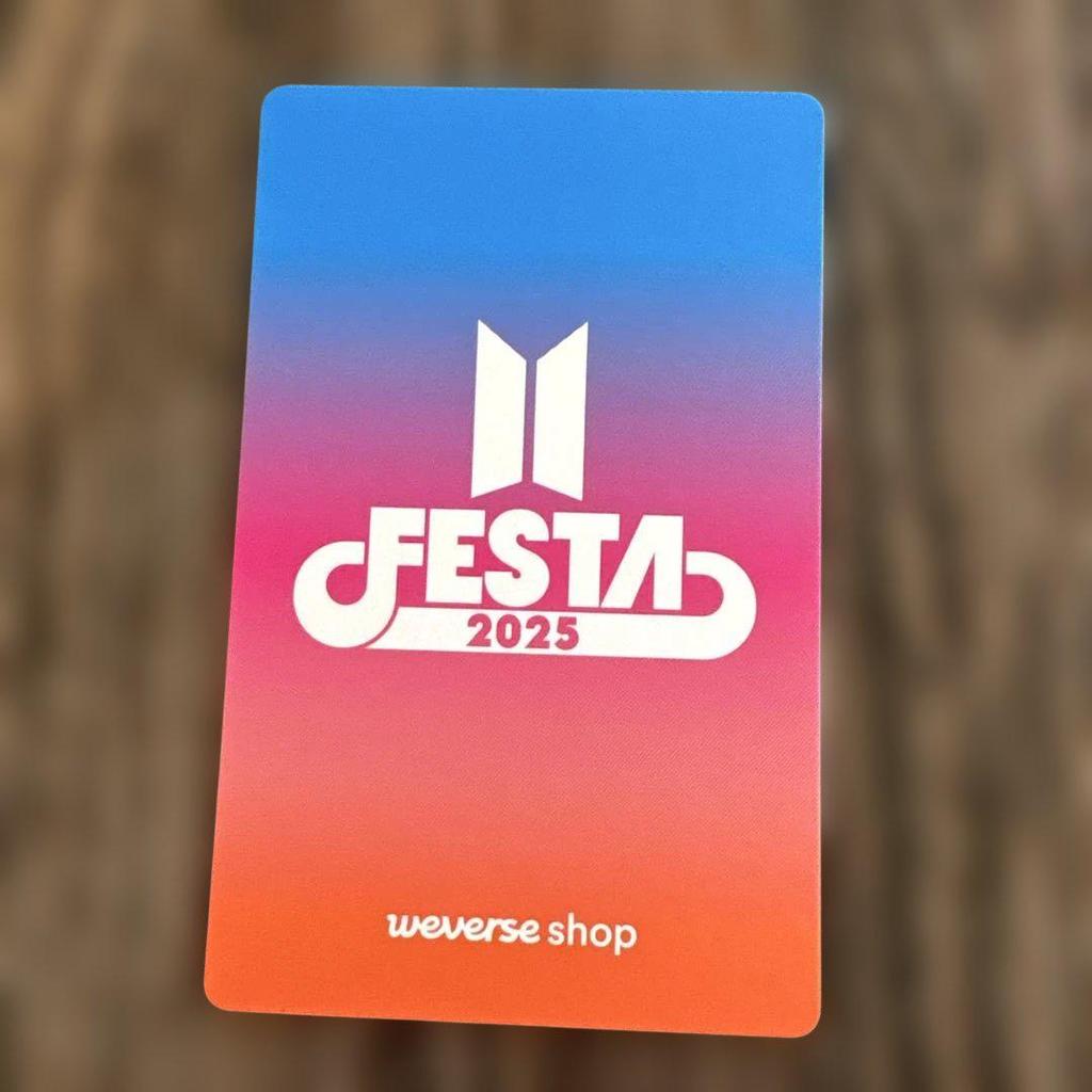 [USED] BTS FESTA 2025 Capsule Album & Bonus Postcard Set