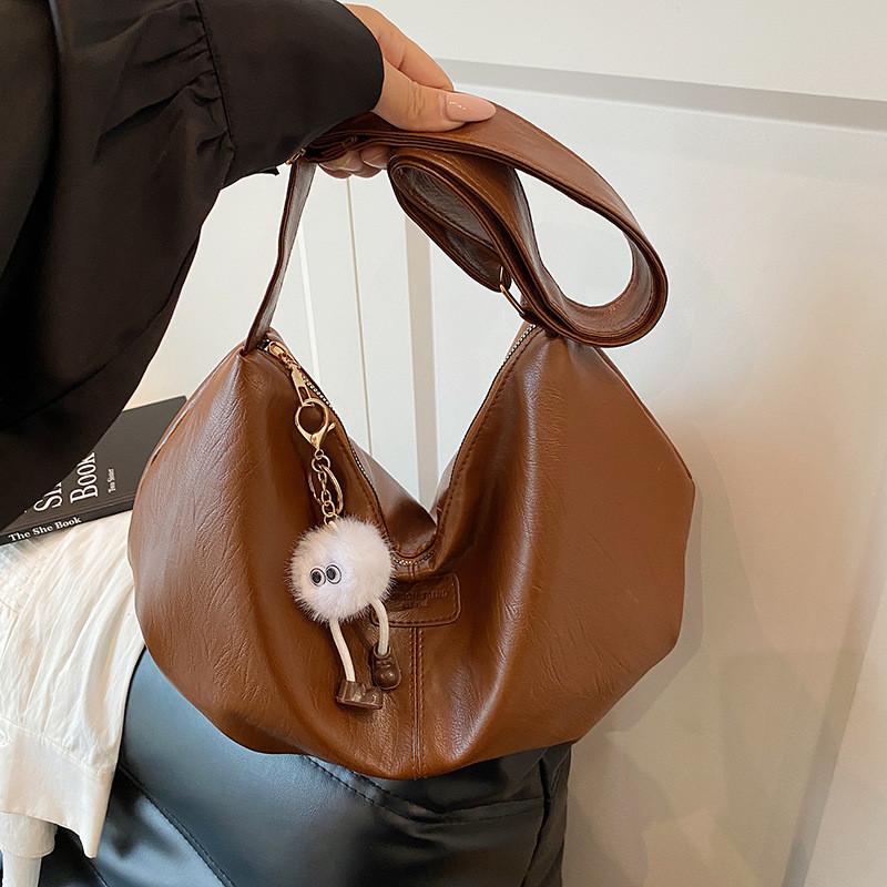 Fashionable Womens Pu Tote Bag With Stitching Details For Daily Use