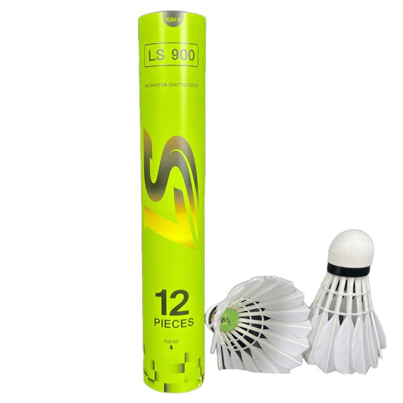 Lingshang LS900 Goose Feather Badminton Shuttlecocks (12-Pack)