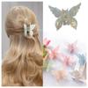 Красочная заколка-бабочка для волос для женщин Sweety Перламутровая сказочная заколка-краб для девочек Летние уличные пляжные модные аксессуары для волос