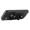 For iPhone 16 Case PU Leather+TPU Hidden Card Holder Drop-proof Phone Cover with Kickstand