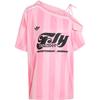 adidas Оригиналы SS25 С ОТКРЫТЫМИ ПЛЕЧАМИ ДЖЕРСИ Футбольная майка Розовый/Светло-розовый KD2277