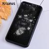 Чехол для телефона Krajews Trippy Art aesthetic Space Moon для iPhone 14 5 SE 6s 7 8 plus X XR XS 11 12 13 pro max Samsung S21 S22