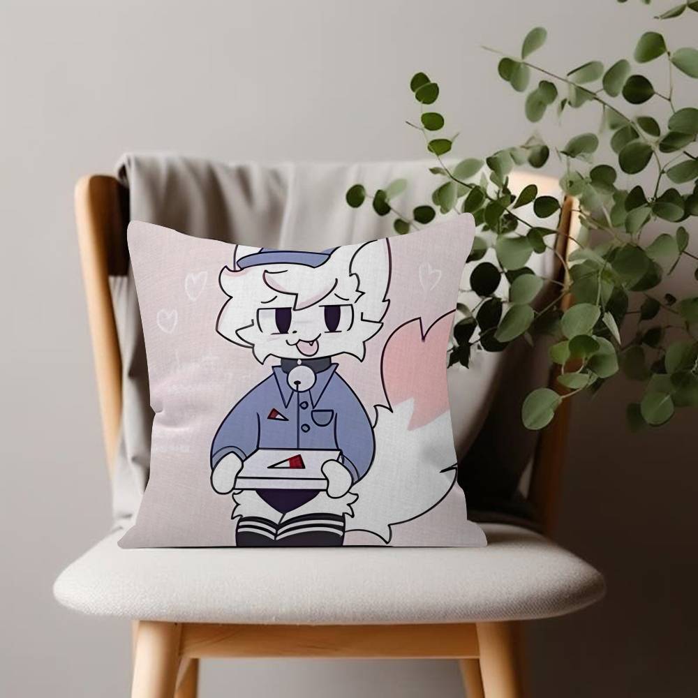 cartoon art funny Cute Cat kawaii Cushion Cover Decorative Pillow Sofa Home Decor Case Pillow Cases