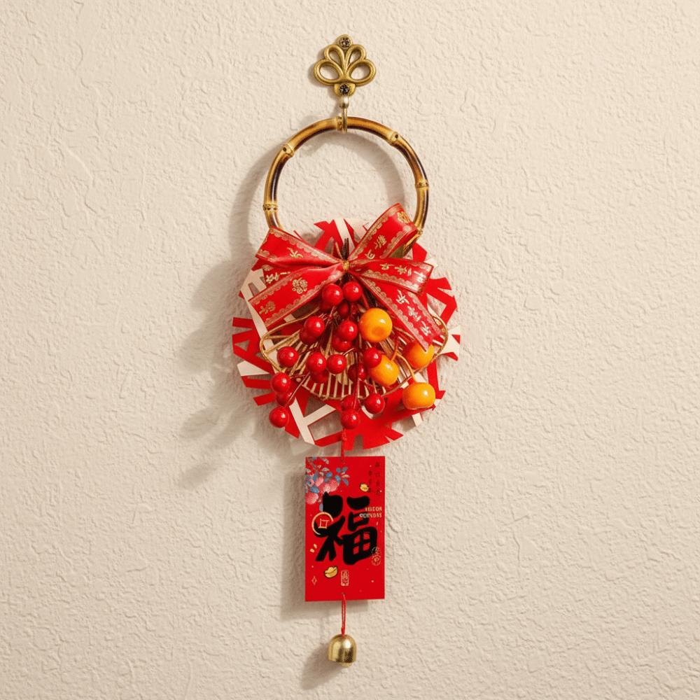 Traditional New Year Decorations Handcrafted Door Handle Decorations Spring Festival