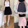 Женские мини-юбки А-силуэта с высокой талией, лето 2025, больших размеров