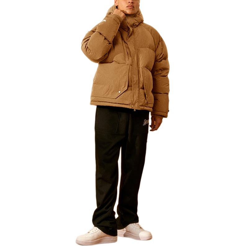 Mitchell Ness Down Jacket Unisex Brown MNDN0001607