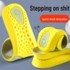 ComfortPlus PU Shock-Absorbing Full-Pad Insoles: Deodorizing, Sweat-Absorbing, Breathable, Thickened Latex for All-Day Comfort and Support.