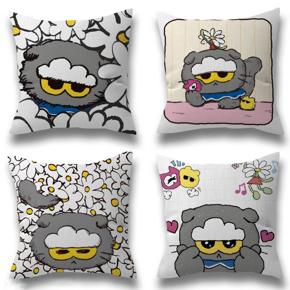 Cloud Cat ZZOA album Pillow Gifts Home Office Furnishings Bedroom Sofa Car Cushion Cover case 45x45cm