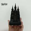 Gothic Phone Stand 3D Printed Church Stand, Black Cathedral Decorative Smartphone Holder Holder, Cell Accessory for Home Office Desk Decor