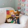 Смешной чехол Eddsworld из плюшевой ткани, мягкая наволочка, двусторонняя печать, чехол для подушки, домашние подарки