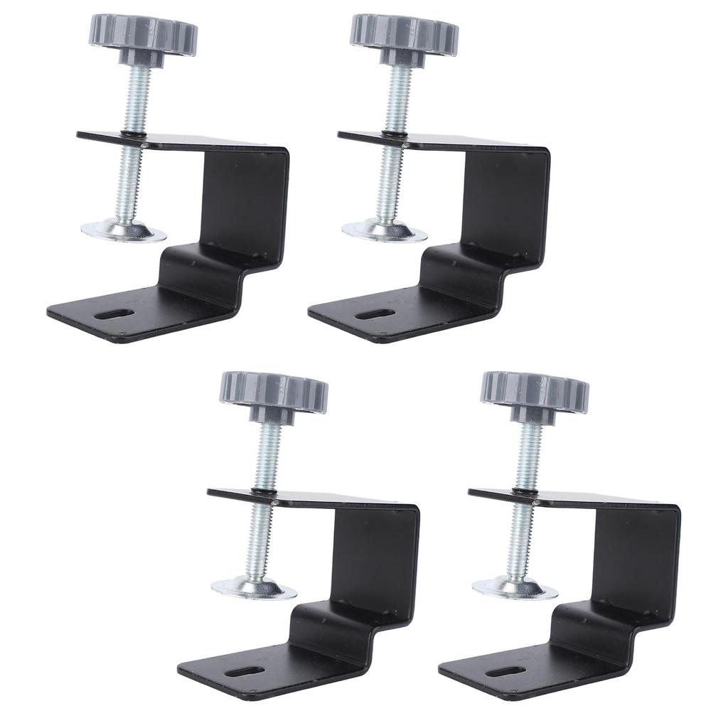 4 шт. Зажимы для установки передней панели ящика, направляющие для сверления отверстий, фиксирующие зажимы, дуговая структура, шкаф