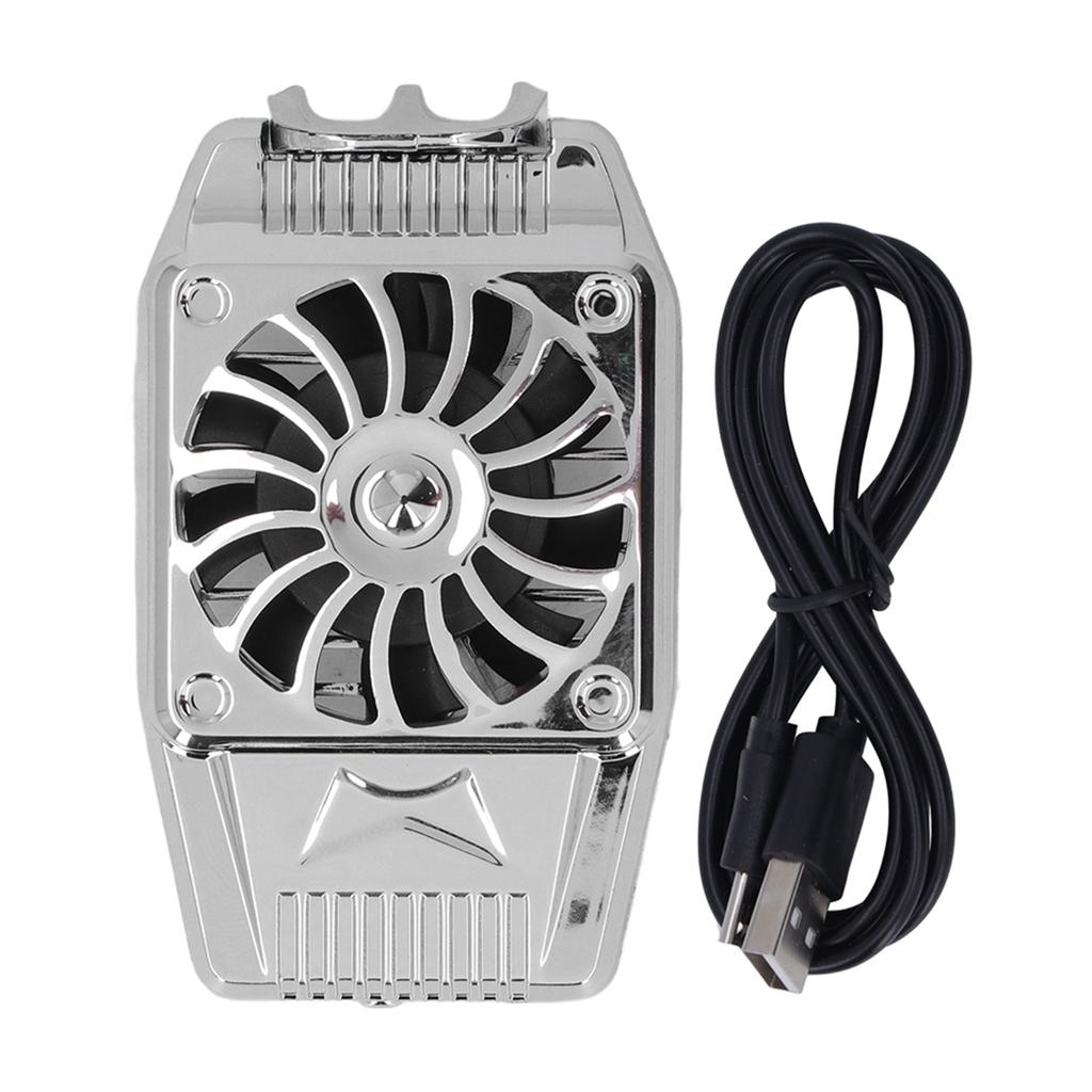 Phone Clip Cooler Low Operation Noise Rapid Cooling Gaming Phone Heatsink Cooling Fan for Home