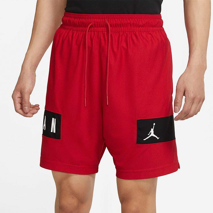 Jordan Баскетбольные шорты мужские красные средние CZ4772-687