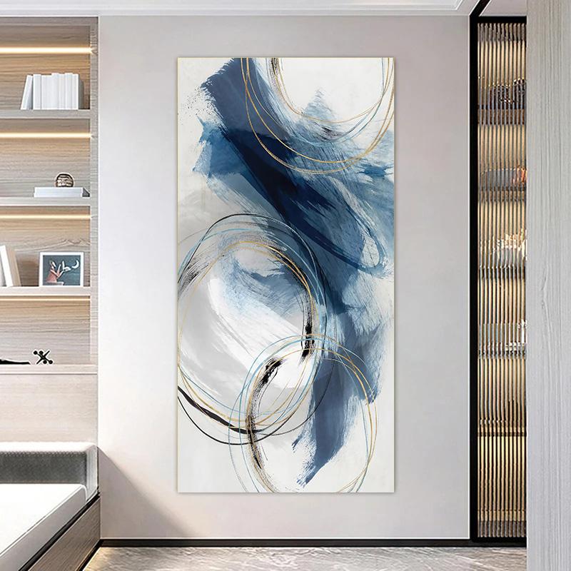 Abstract Canvas Wall Art Picture Modern Watercolor Art Paintings Colorful Artwork Decor for Living Room Bedroom