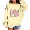 Children's Fashionable Casual Long-sleeved Loose Christmas Print Pullover Sweatshirt