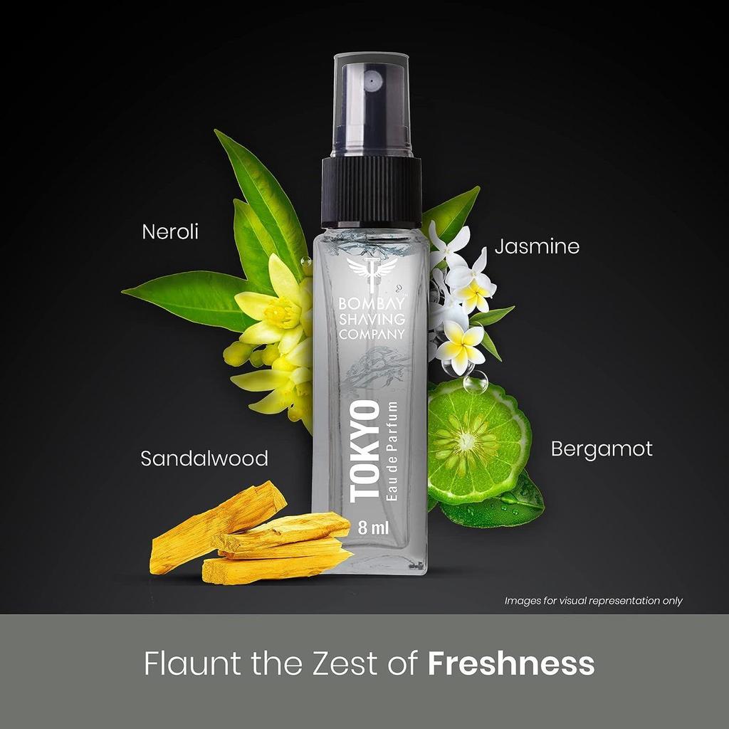 Bombay Shaving Company Perfume For Men | Premium Perfume Gift Set For Men - 8ml X 4 | Gift for Men