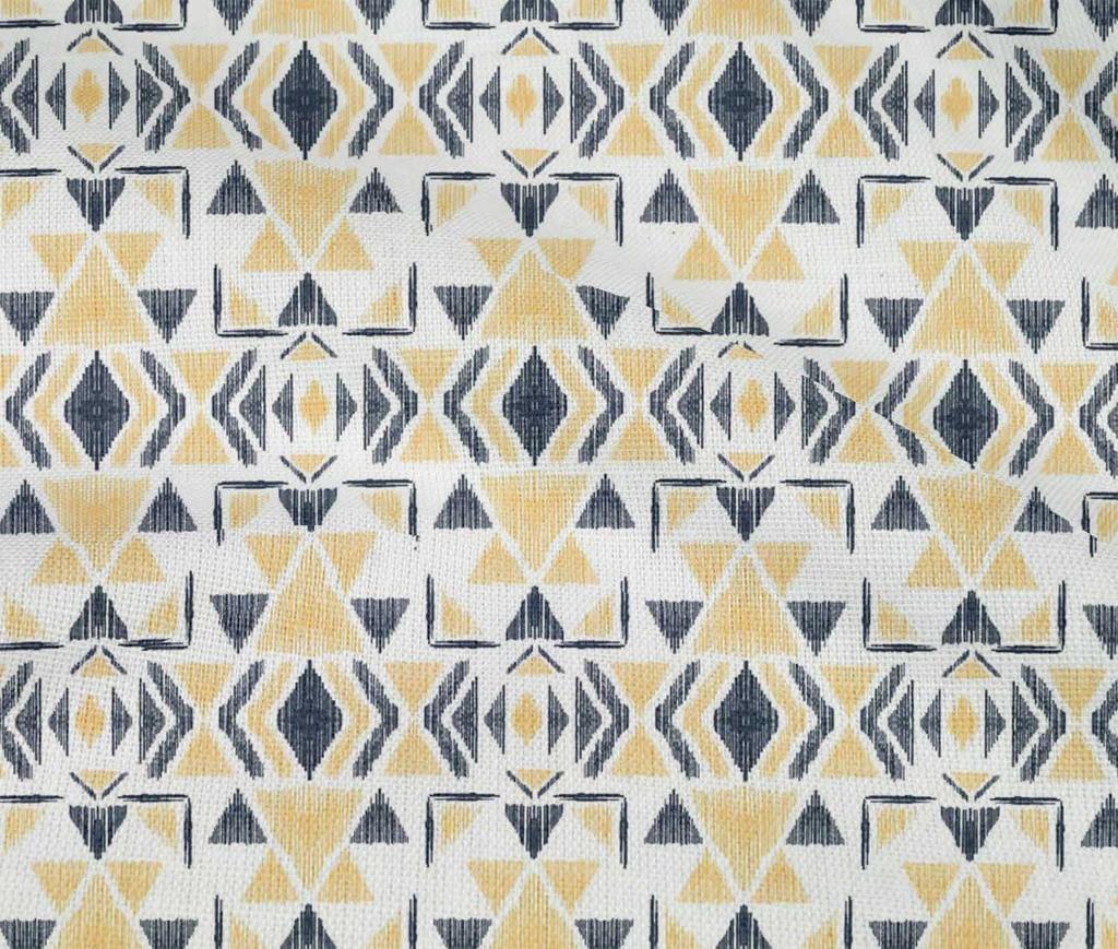 oneOone Хлопчатобумажная гибкая ткань Треугольная ткань икат с принтами шириной 40 дюймов в ярдах