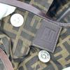 FENDI Zucca pattern Logo Hardware Hand Bag, All-Over Print Shoulder Bag Tote Bag