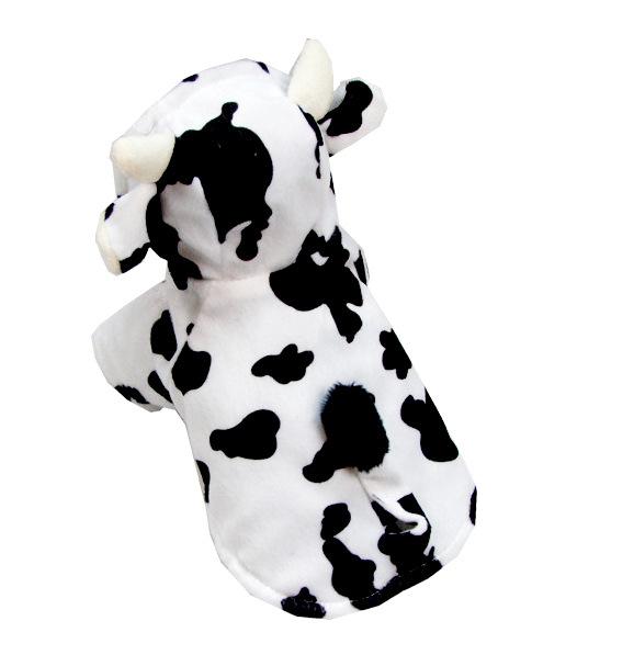 Cow Fadou Warmth Bixiong Clothing+ Warmth Teddy Transforms Into Pet And Clothing