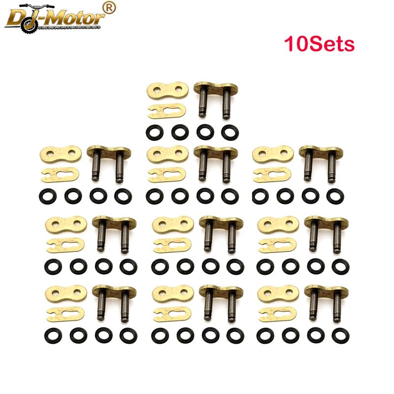 DJ-Motor Black 520 X-ring Chain Connecting Master Link For Honda Yamaha Suzuki Kawasaki Dirt Bike ATV Go Kart Motorcycle