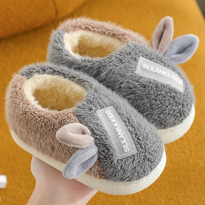 Детская обувь Детская домашняя обувь Теплая студенческая обувь на меху