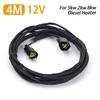 4M 12V 24V Diesel Heater Diesel Heater Cable 2KW 5KW 8KW Diesel Heater Cable Adapter Extension Car Accessories