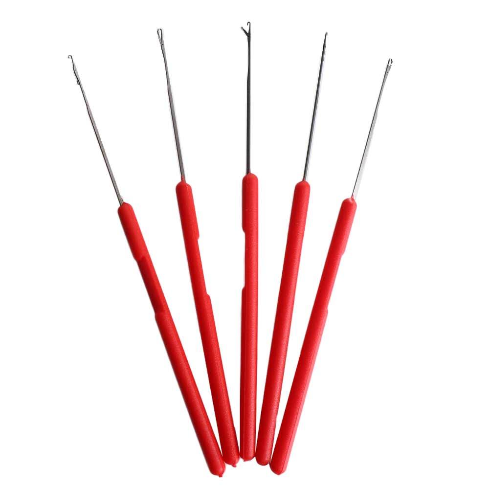 10pcs/set Plastic Dreadlock Crochet Needle Knitting Micro Hook Needle  for Jumbo Braiding