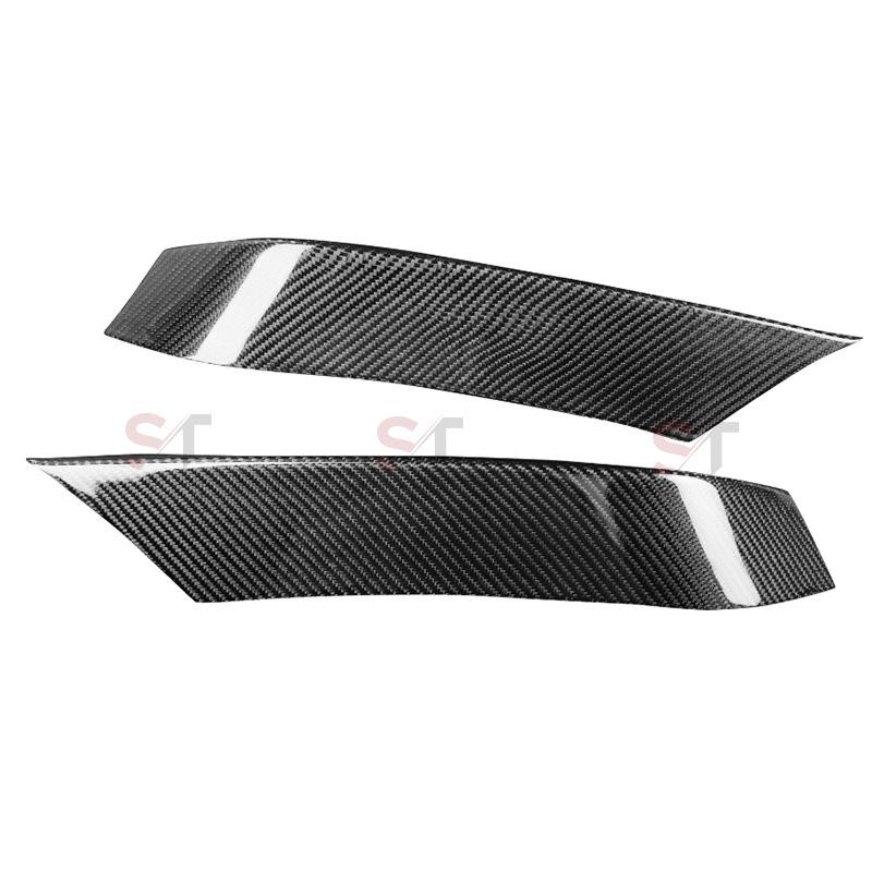 Верхняя угловая накладка переднего бампера из углеродного волокна для BMW M3 F80 M4 F82/F83