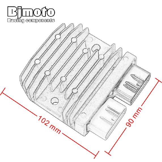 YFM550 2022 Engine Stator Coil+Voltage Regulator rectifier For Yamaha YFM550 YFM700 Grizzly KODIAK 550 700 2009-2021 with Gasket